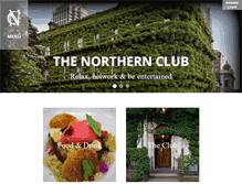 Tablet Screenshot of northernclub.co.nz